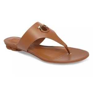 NWT Salvatore Ferragamo Sella Enfola Sandal 6.5